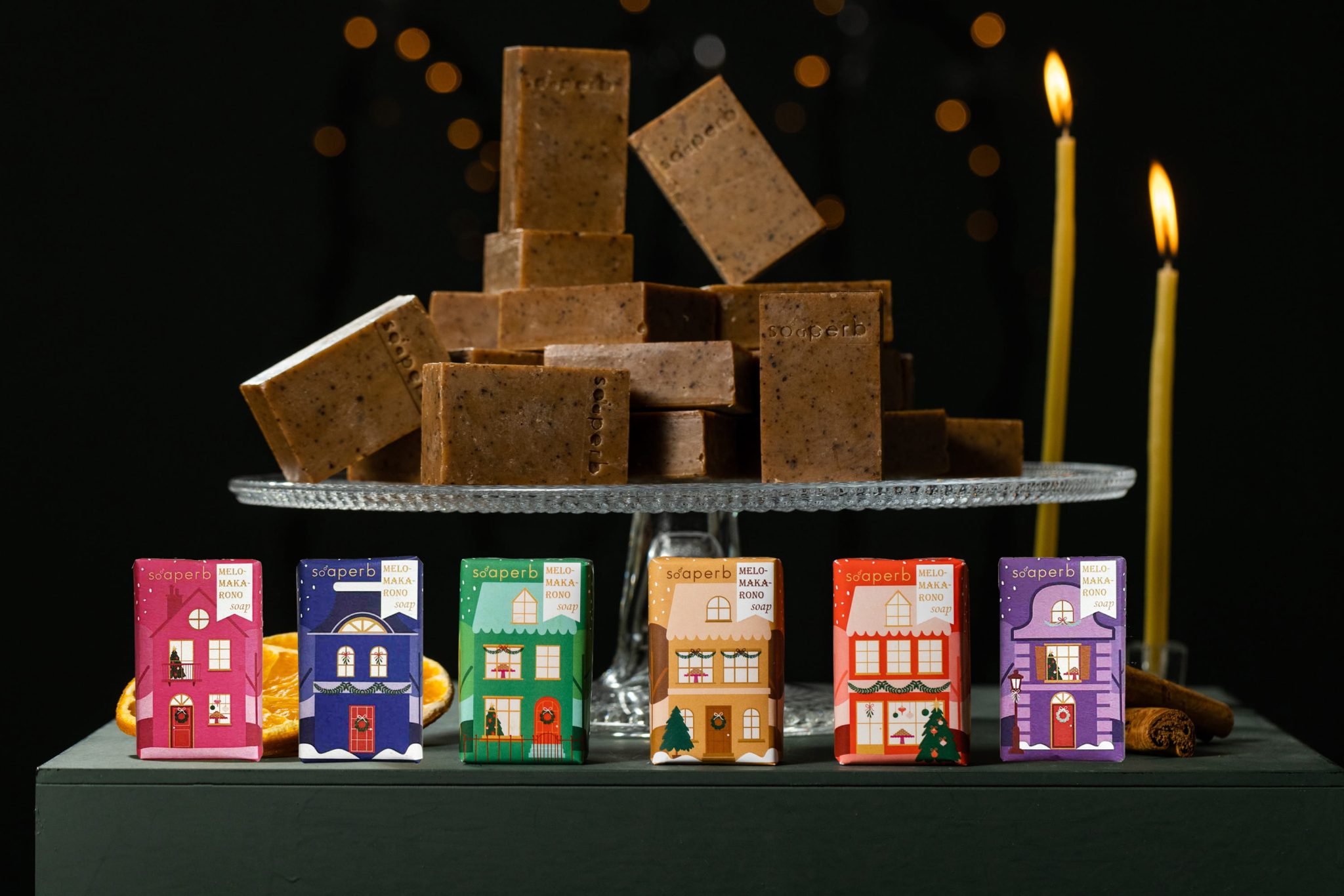 Soaperb Christmas Collection Natural Soaps