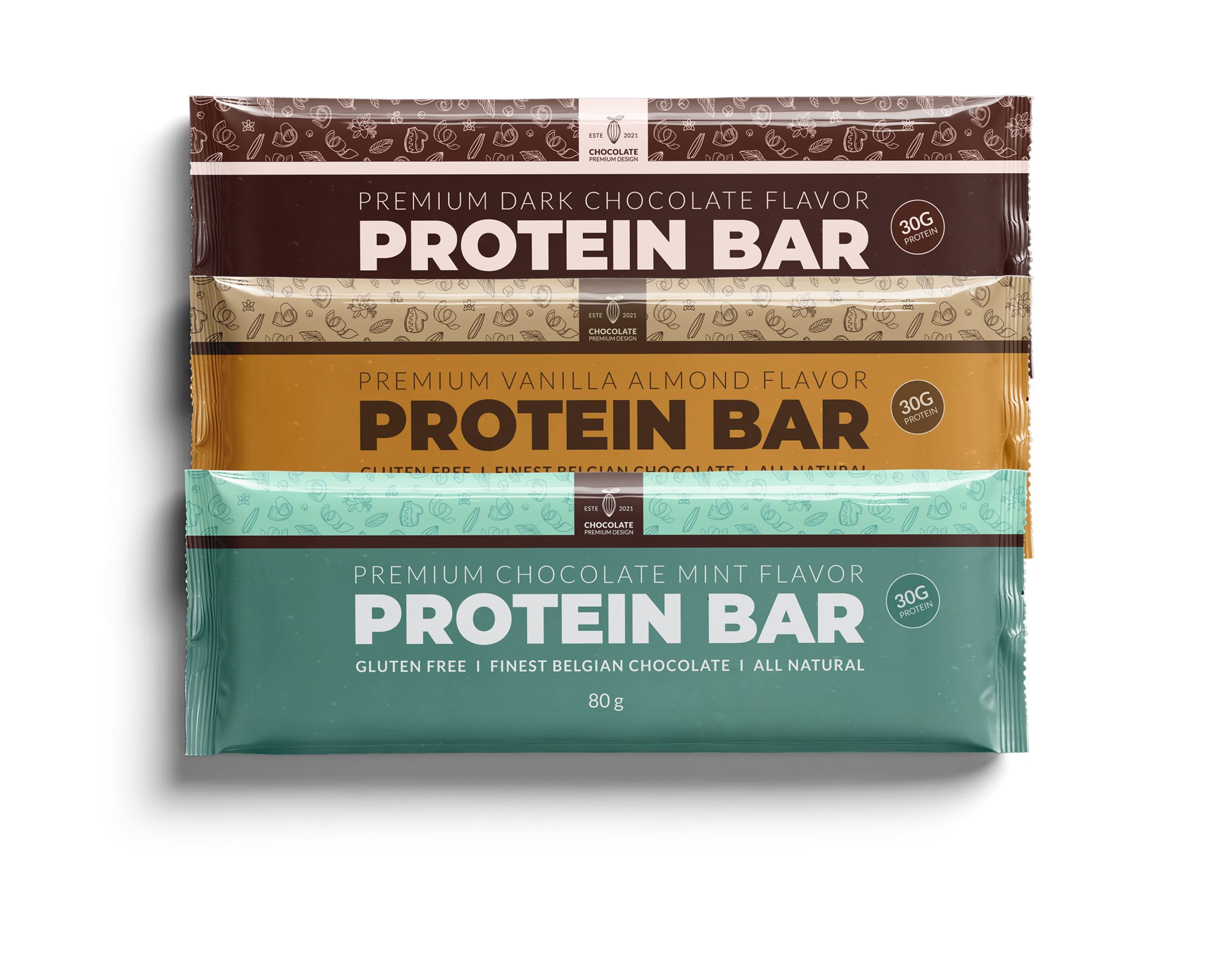 Protein Bar Packaging Design