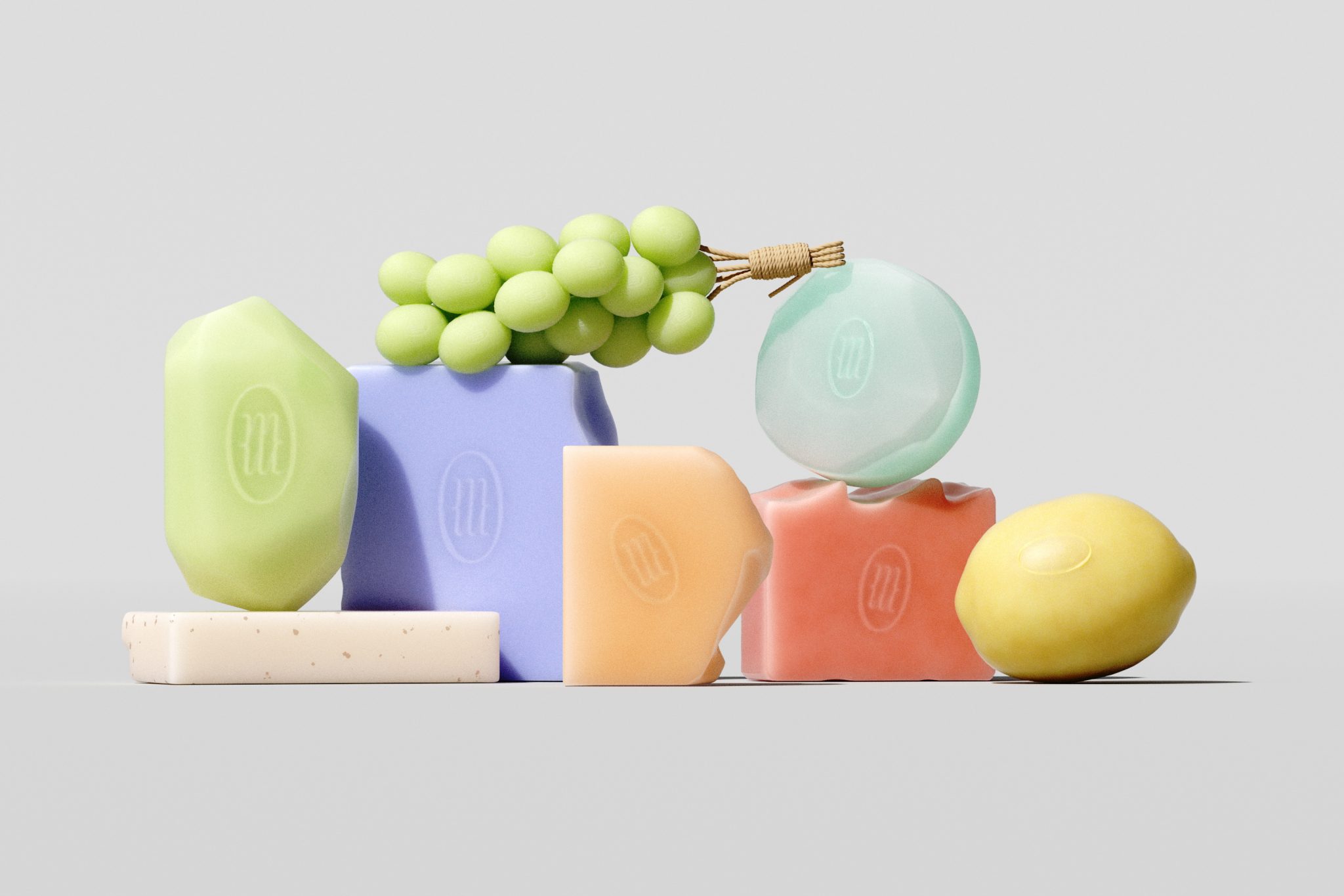 PLANT essential oil soap set