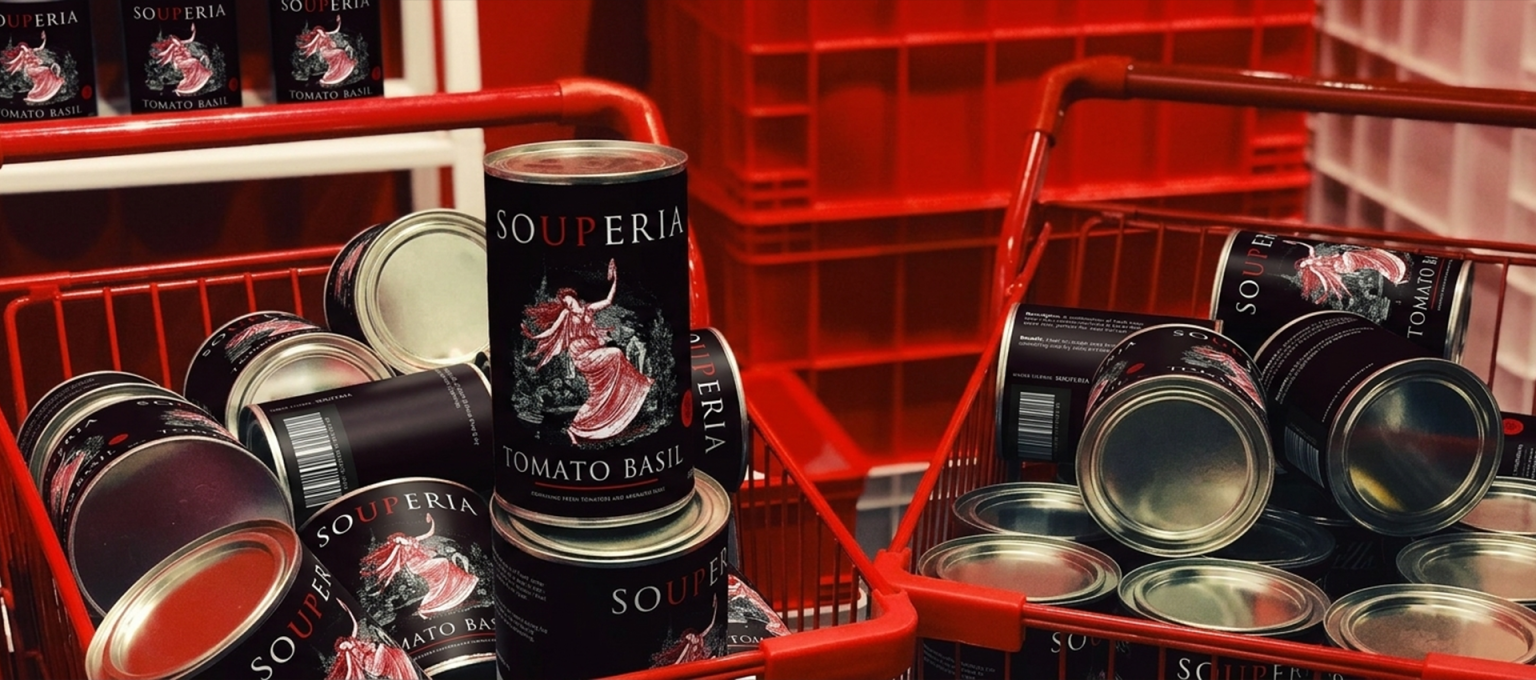 Souperia – Redesign of an Eco-Friendly Soup Brand