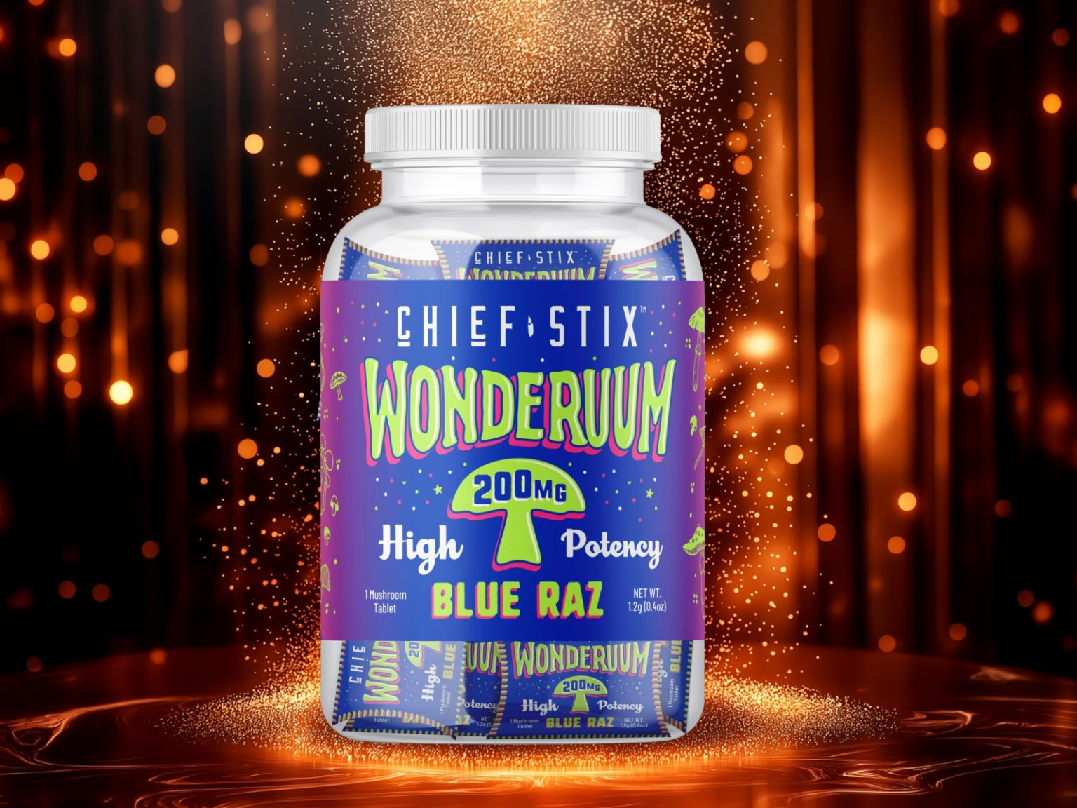 Chief Stix Wonderuum Mushroom Tablet