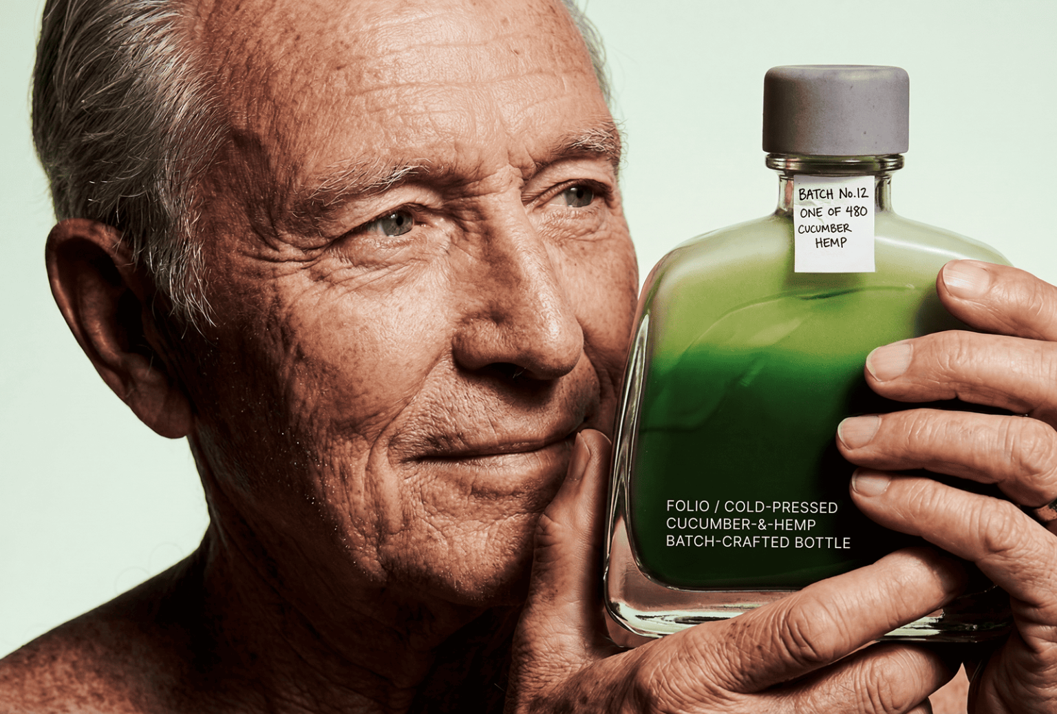FOLIO | Cucumber & Hemp Drink | AI + Packaging