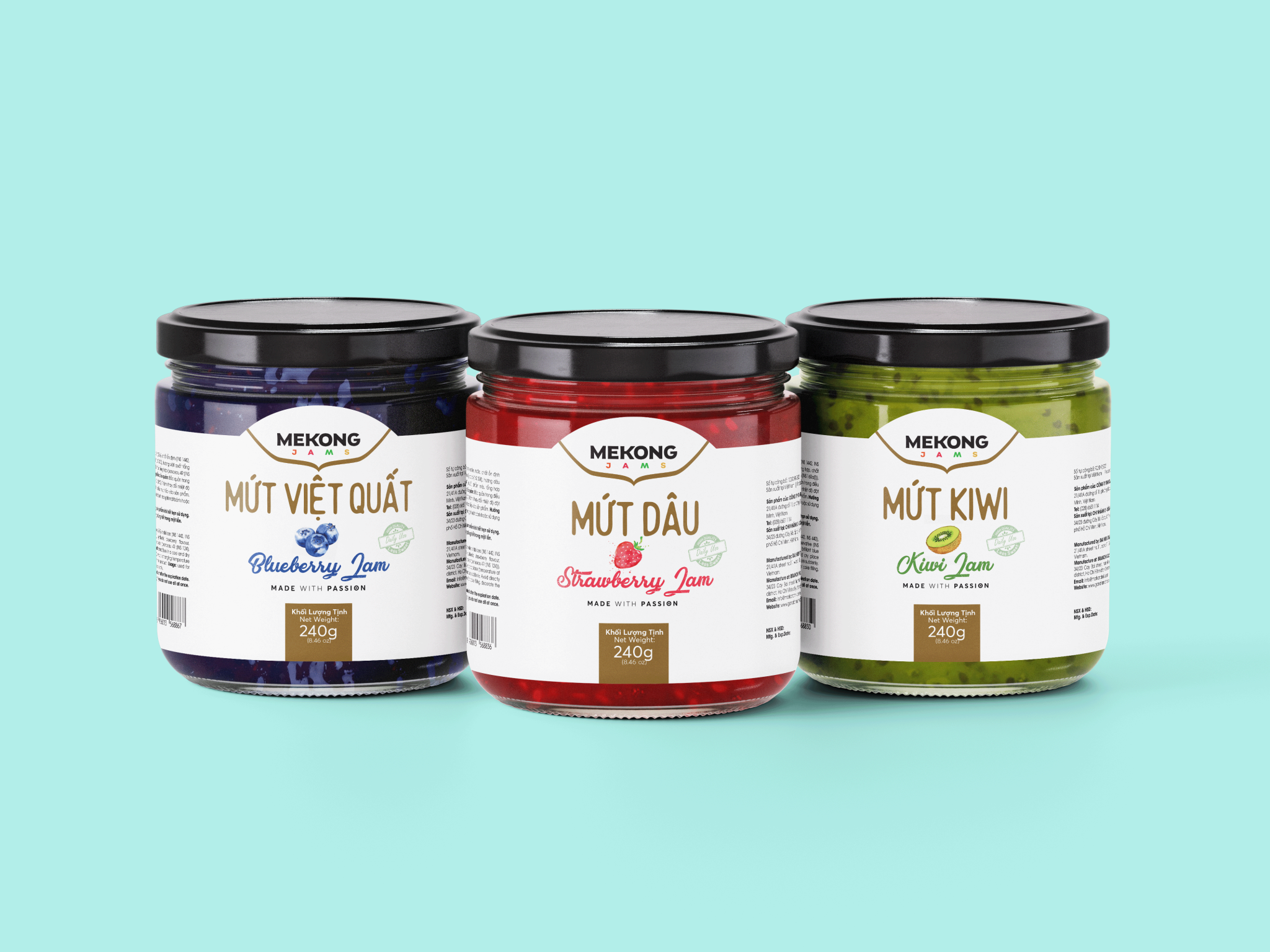 Fruit Jams Label