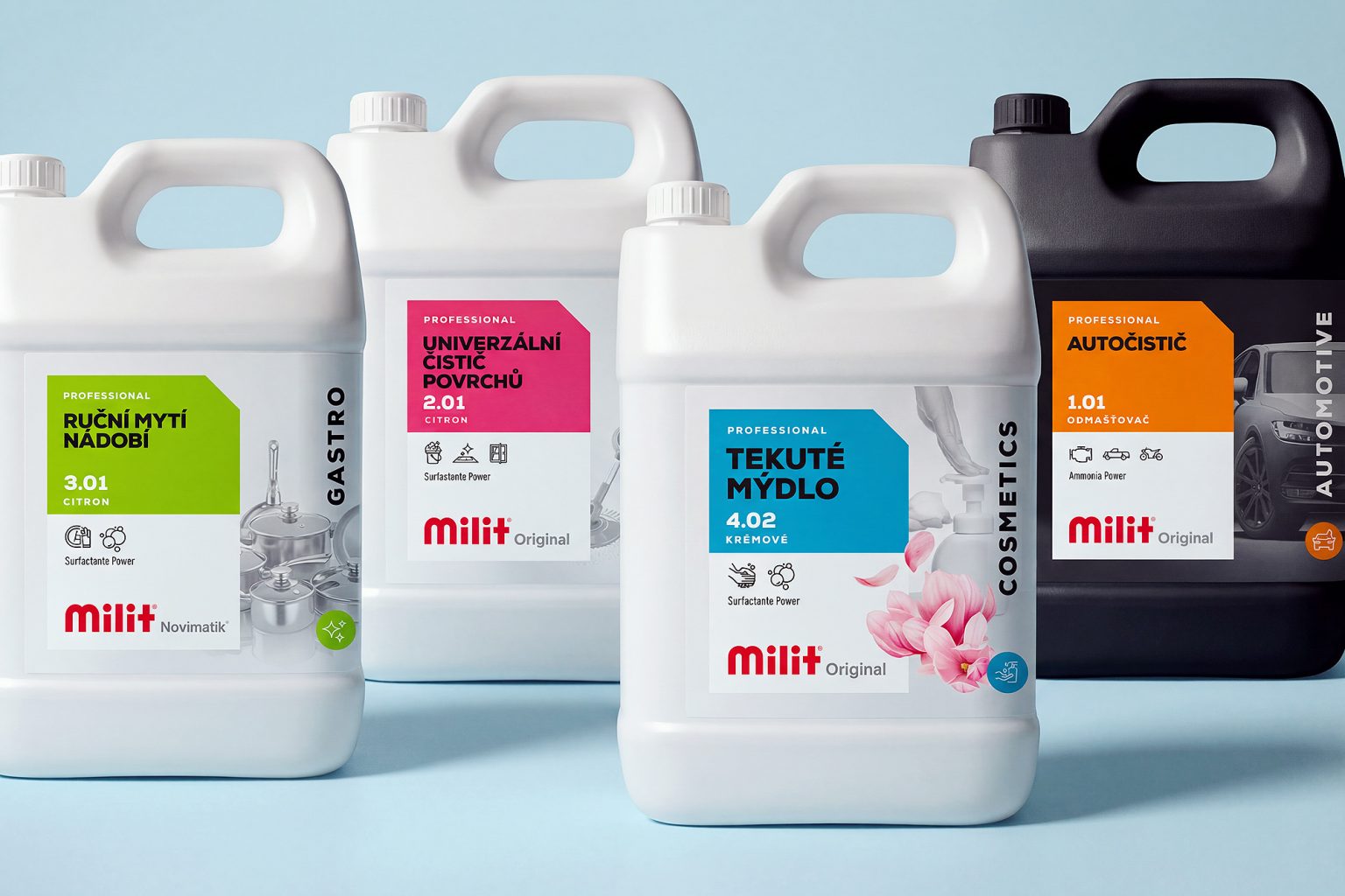 Milit liquid soap B2B