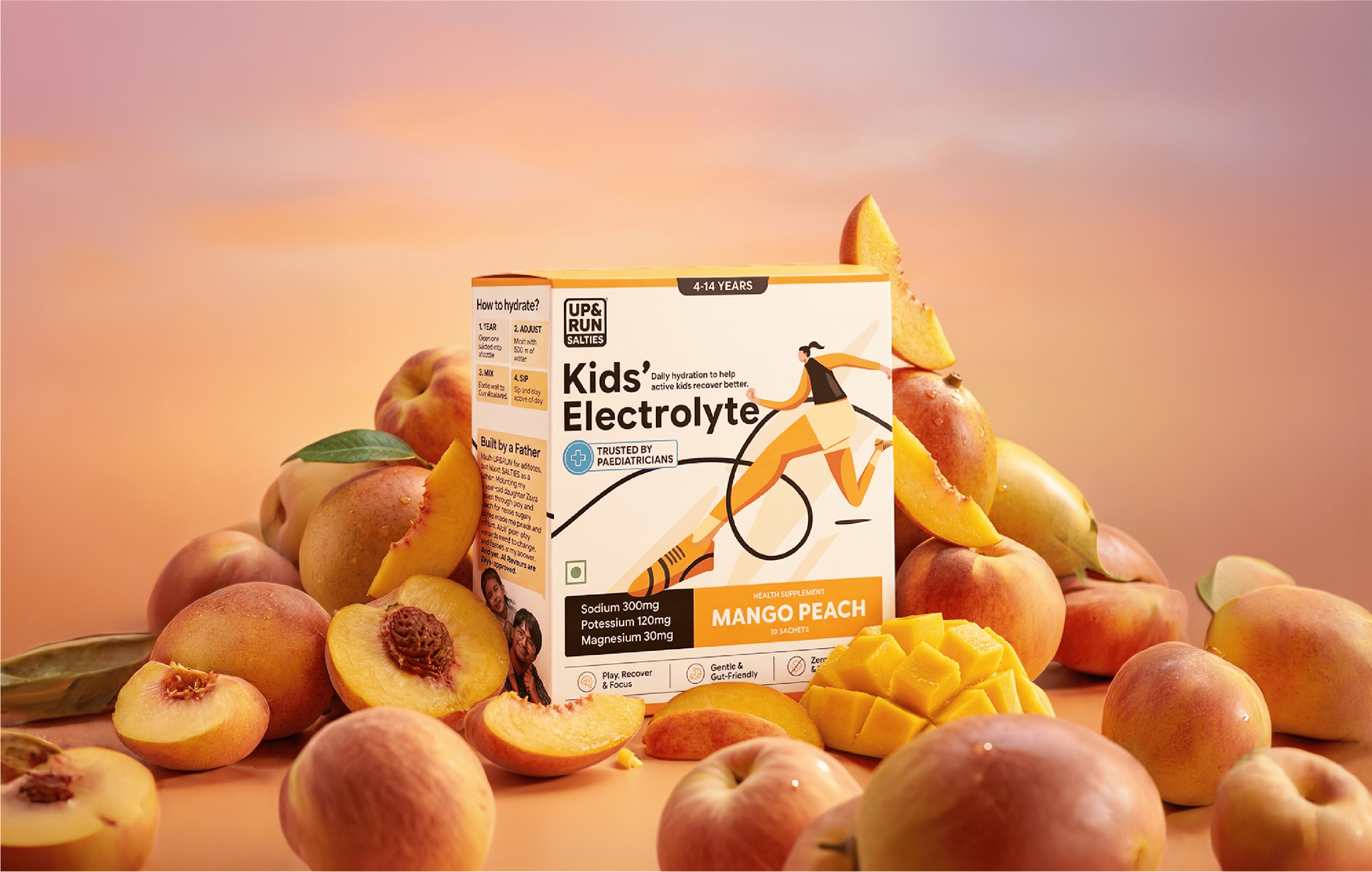 UP&RUN Kids’ Electrolyte | Redefining Hydration for India