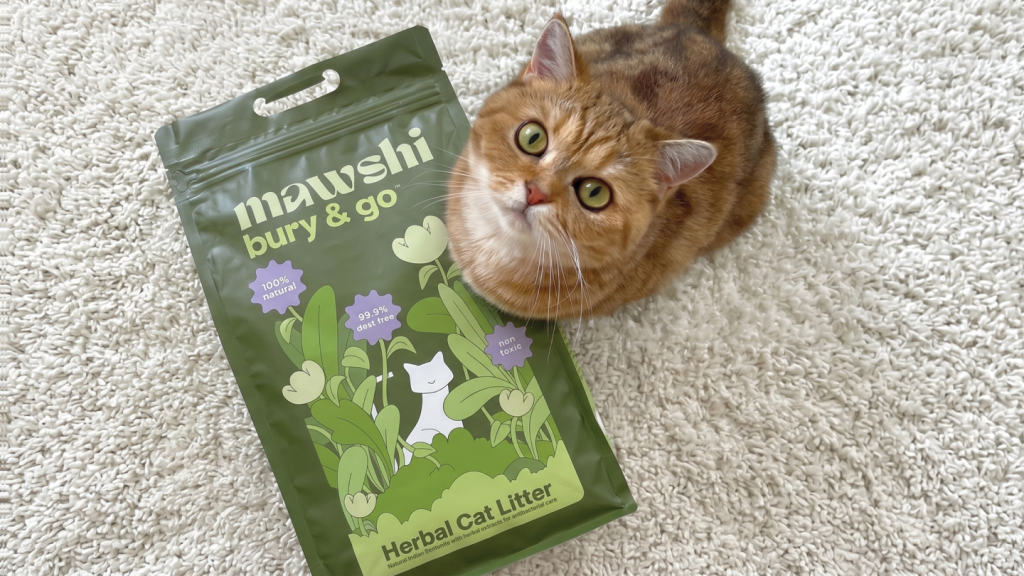 Mawshi Bury & Go: Litter Packaging From A Cat’s POV