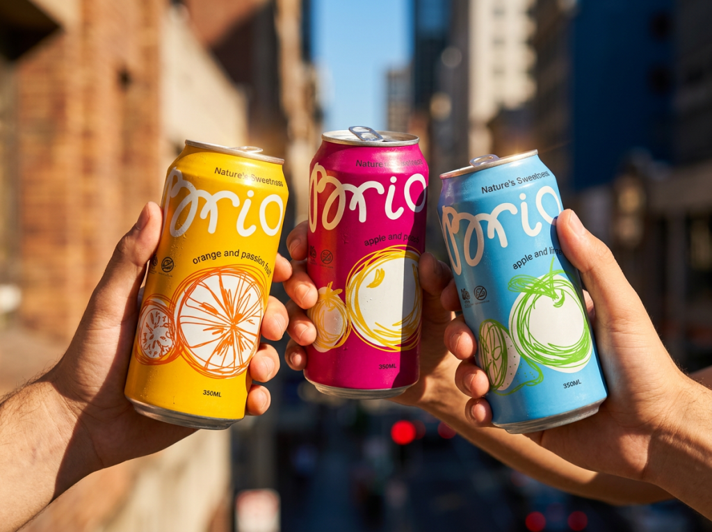 Brio. Sparkling Beverage