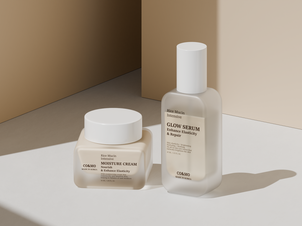CO&MO Skincare 3D Visualization