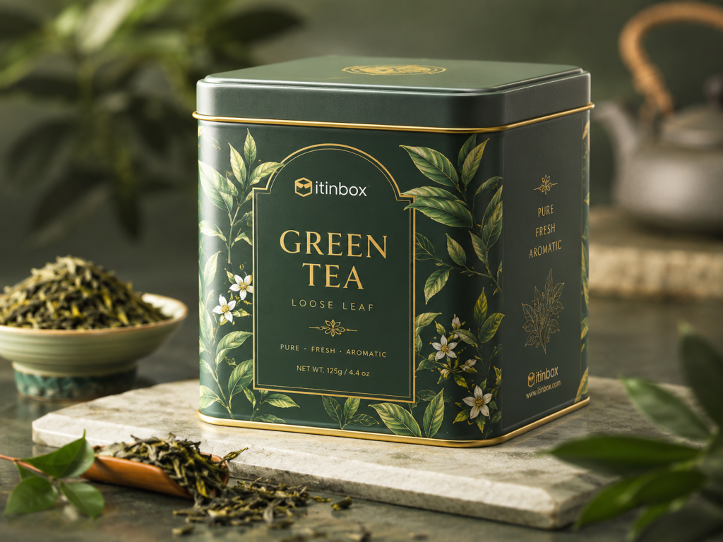 Itinbox Loose Tea Tin