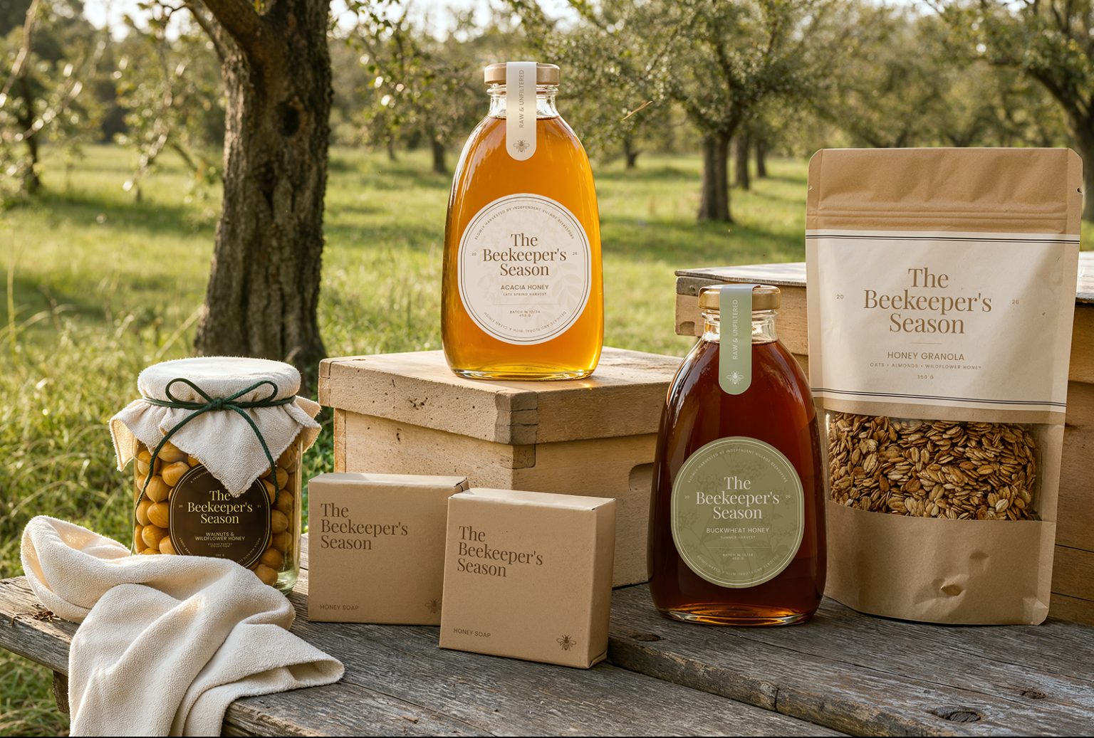 The Beekeeper’s Season Honey Brand