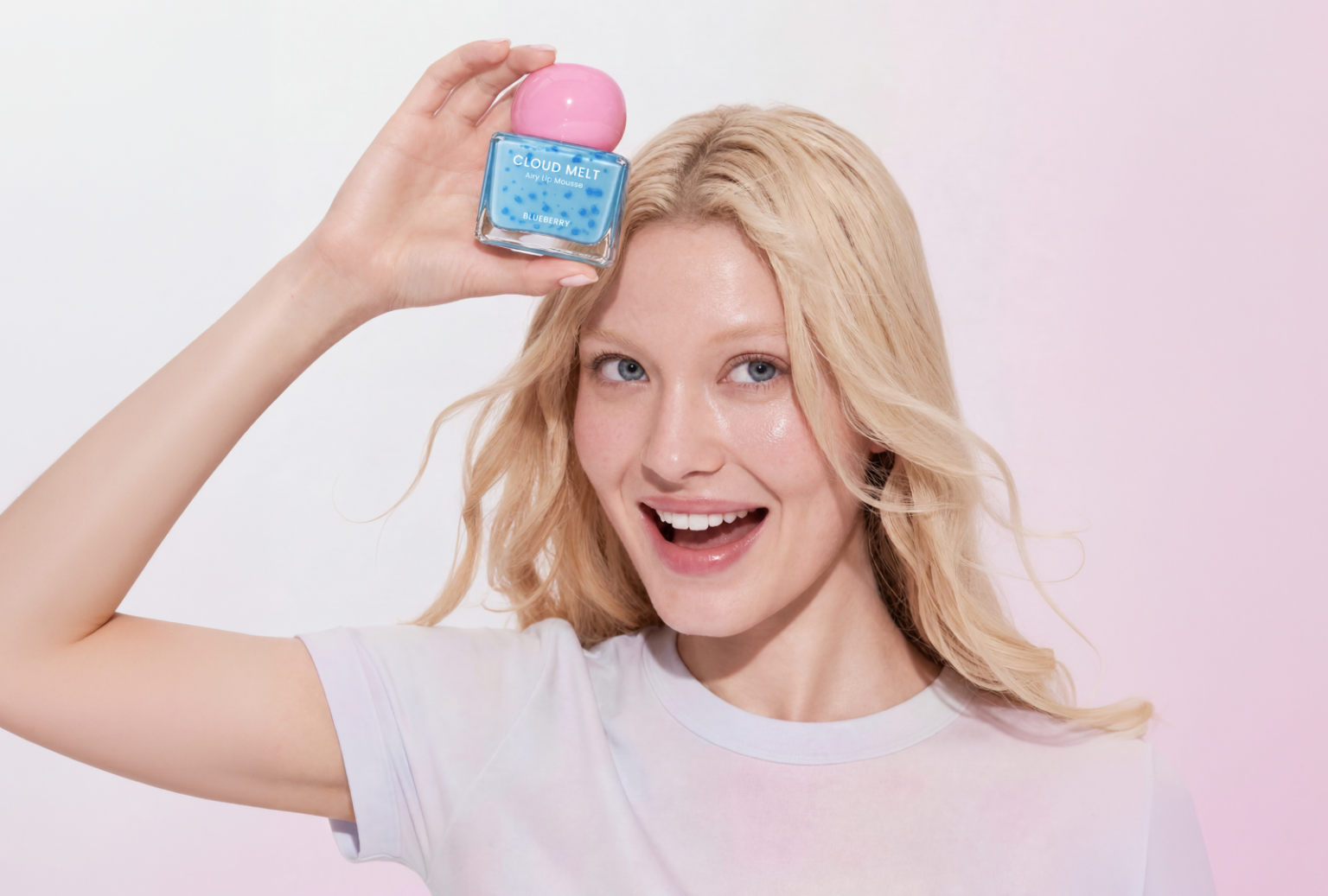CLOUD MELT | Lip Mousse Balm Packaging AI
