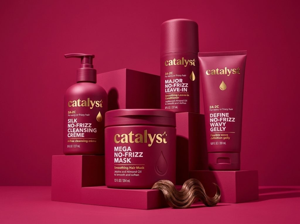 Catalyst: Luxury Haircare Packaging Design System