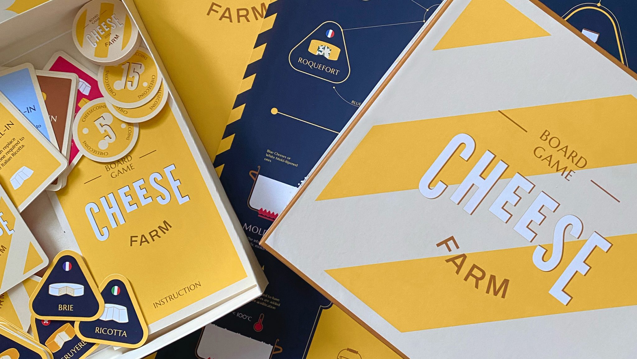 Cheese Farm: A Board Game on Cheese Production