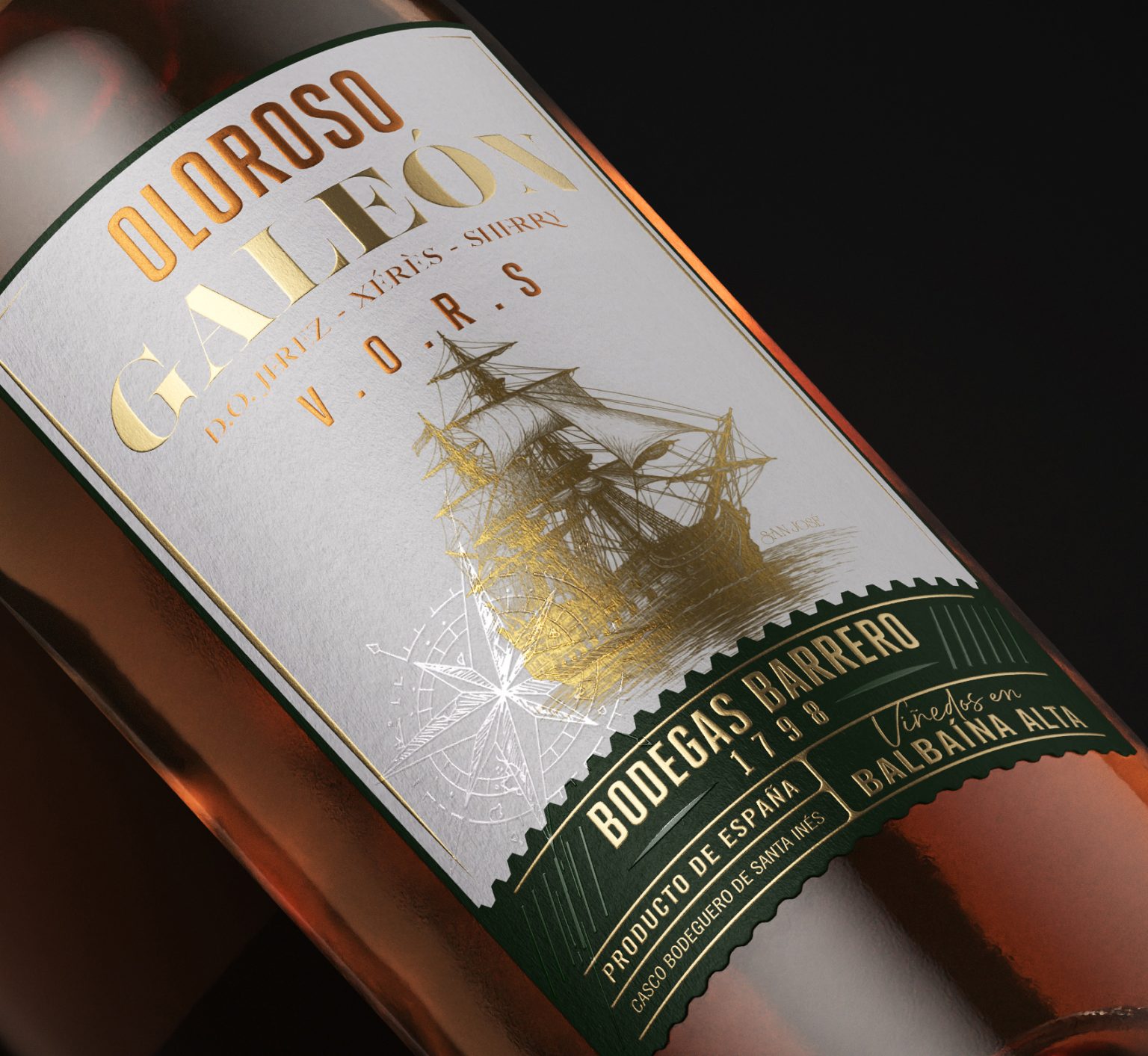Oloroso Galeon – VORS WINE – Bodegas Barrero since 1798