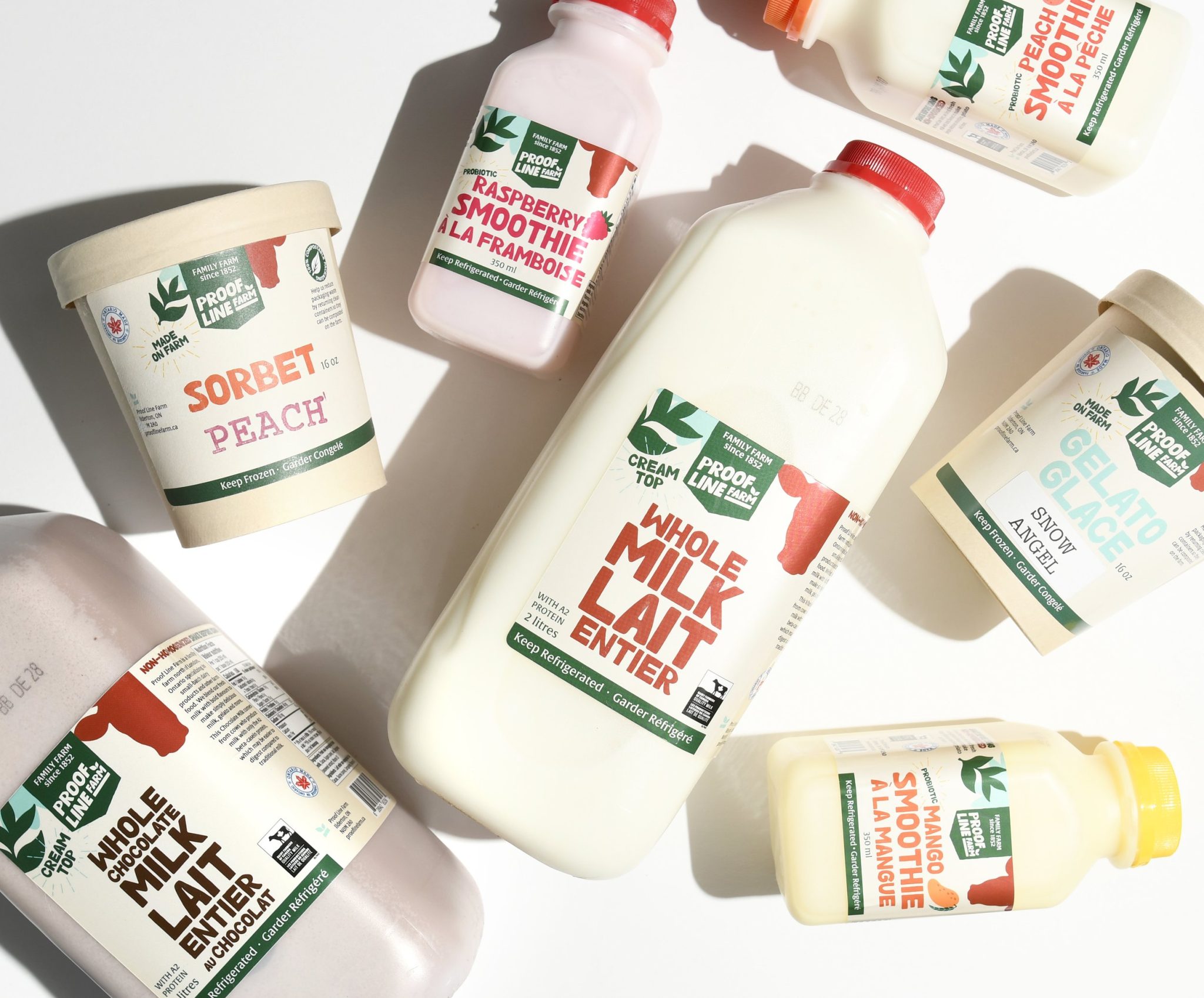 Proof Line Farm — Artisan Dairy Product Packaging