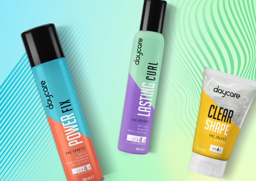 Daycare Hair Styling Products Range