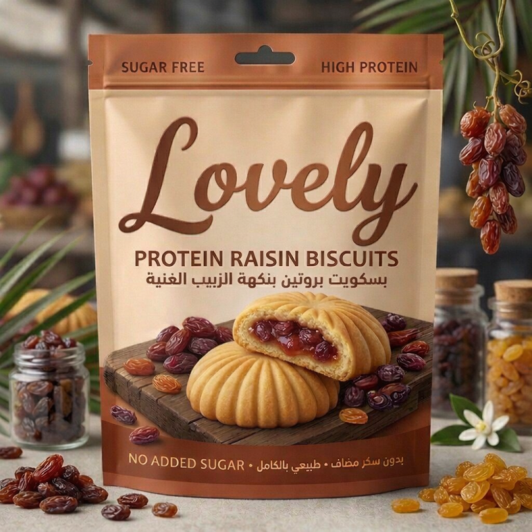 Lovely Protein Biscuits: A Minimalist Functional Packaging