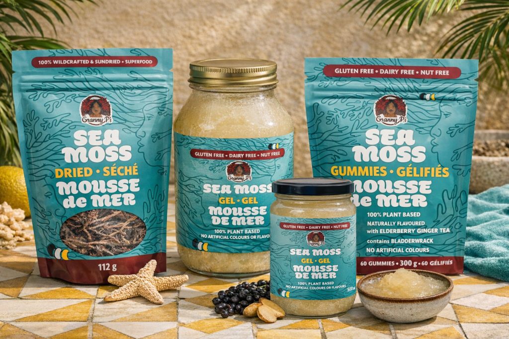 Granny P’s — Heritage Sea Moss (Dried, Gel & Gummies)