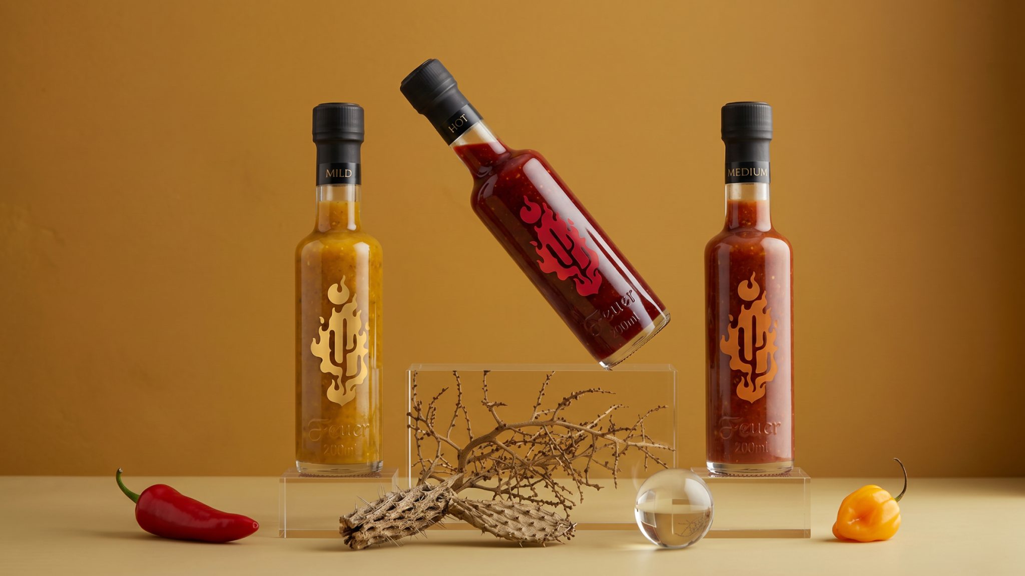 FEUER – Hot Sauce Identity