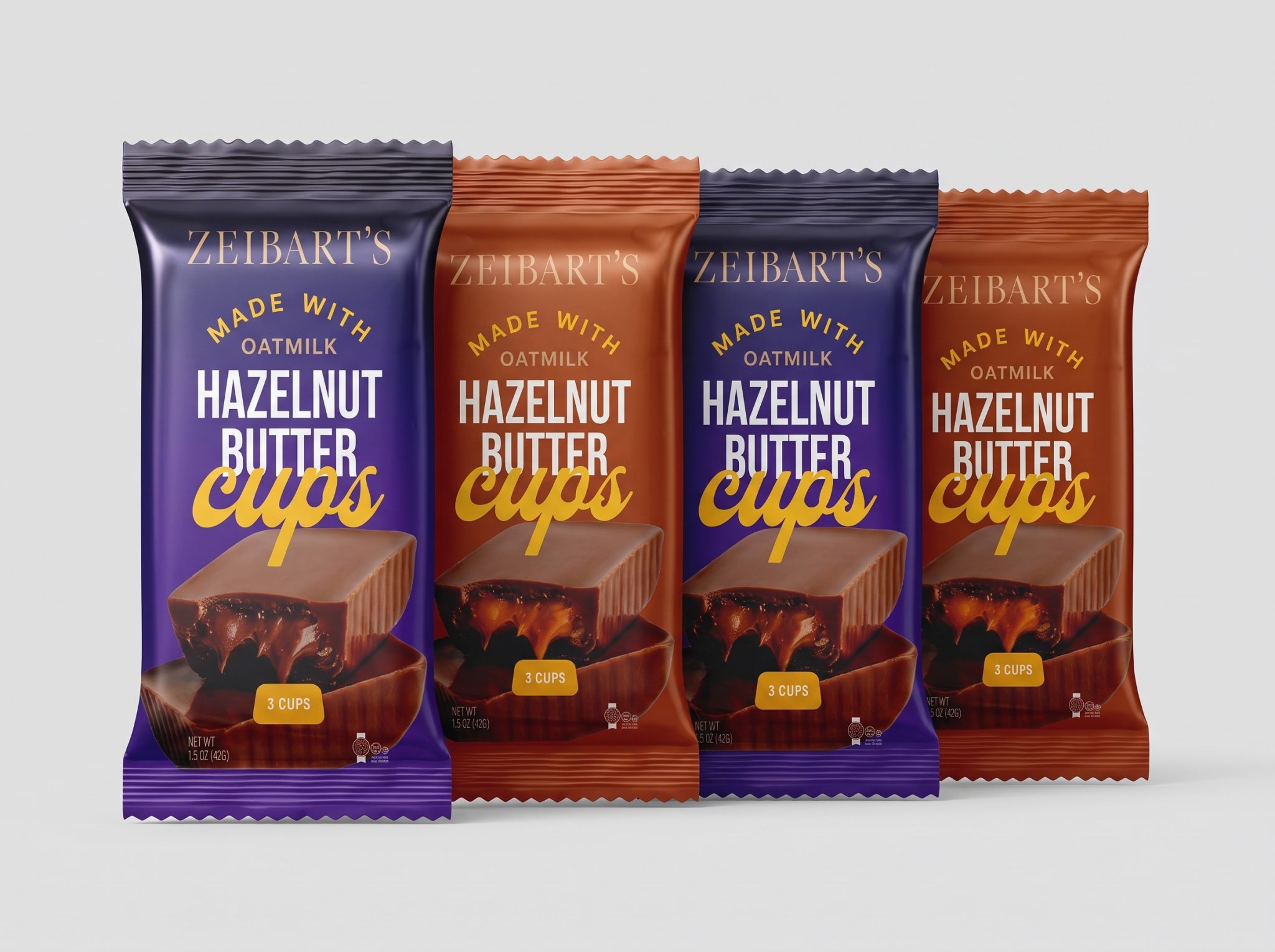 Premium Packaging Design | Hazelnut Butter Cups