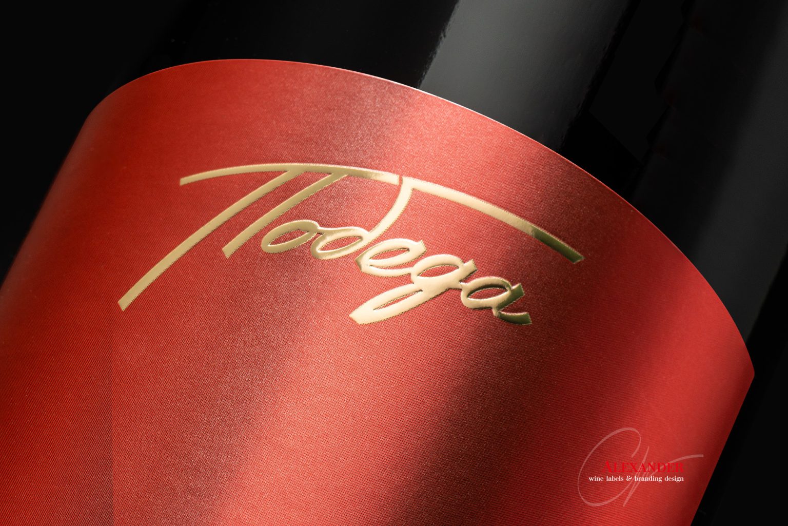Premium wine design “Pobeda” for the family winery “Tabiya”