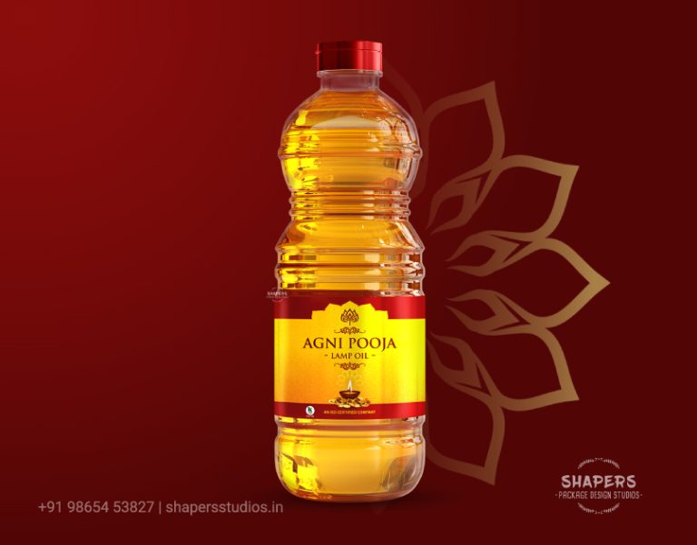 Agni Pooja Lamp Oil Packaging – Design