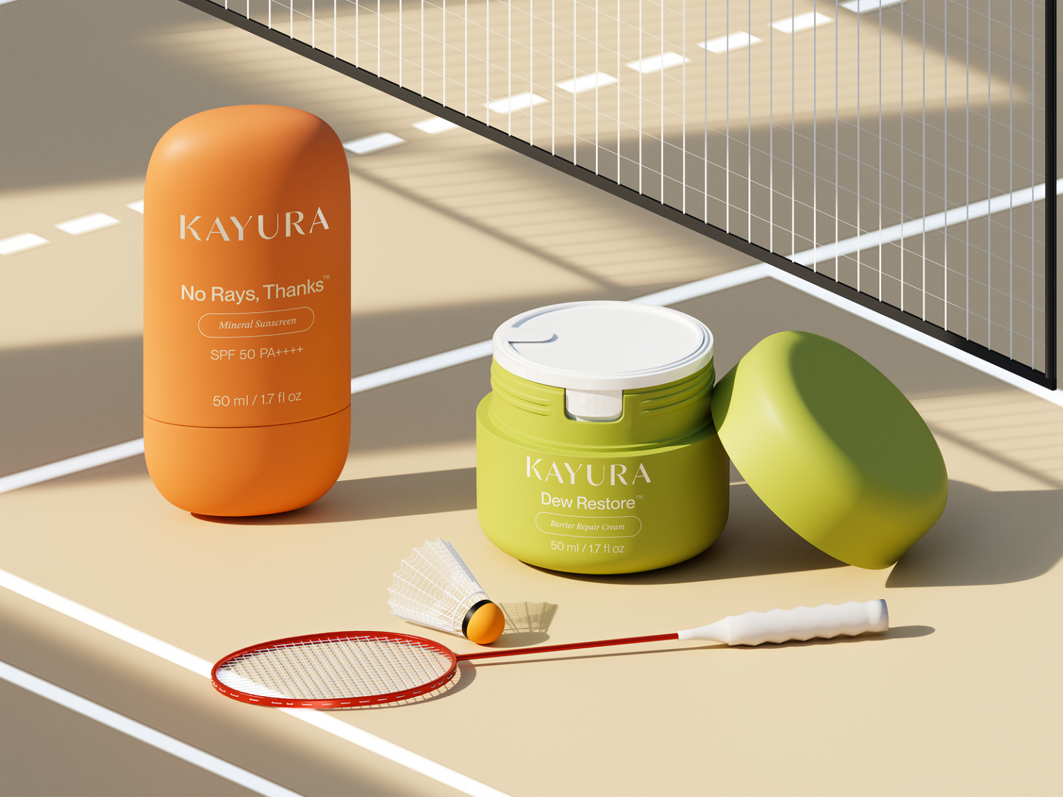 Kayura Skincare – 3D Product Visualization