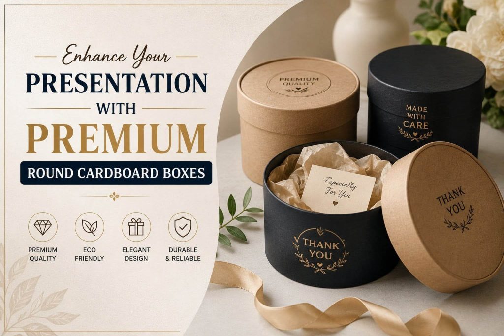 Enhance Your Presentation With Premium Round Cardboard Boxes