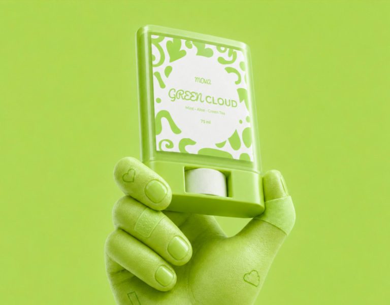 MOVA — Personal Care Brand Identity & Packaging System