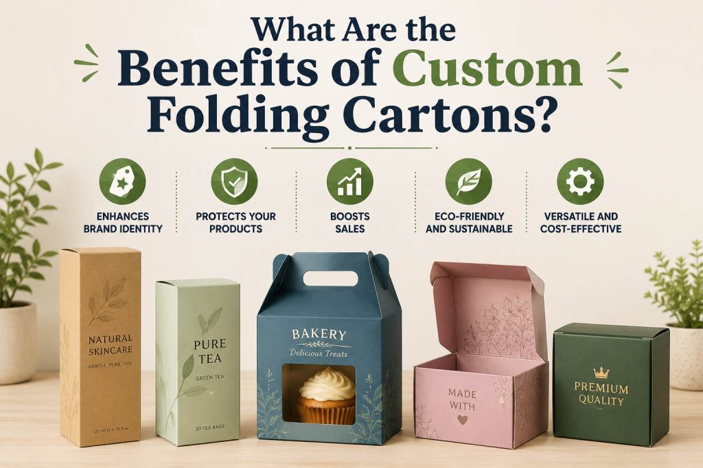 What Are the Benefits of Custom Folding Cartons?