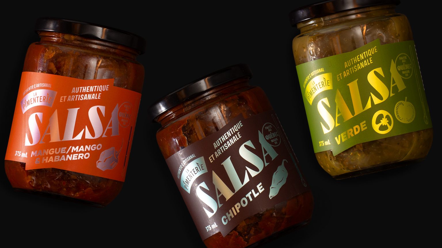 La Pimenterie Salsa Packaging Redesign