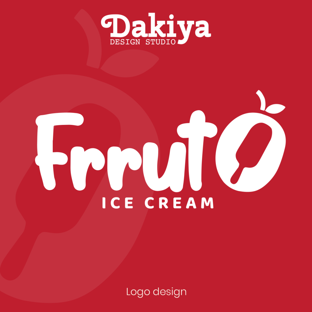 Frruto Ice Cream Brand Identity Design