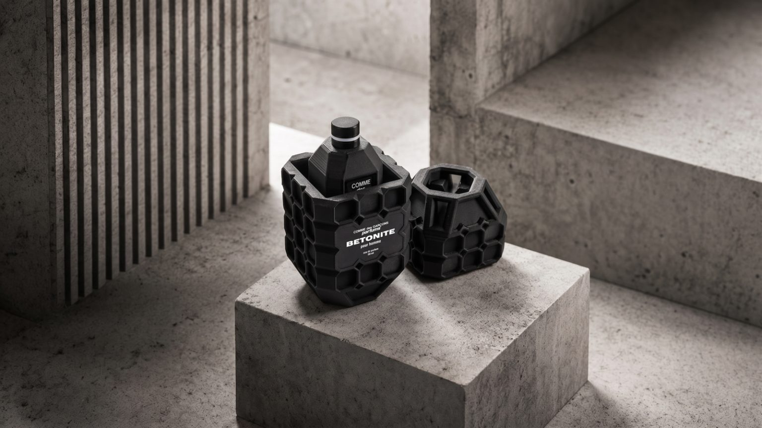 Betonite – Brutalist Perfume Packaging