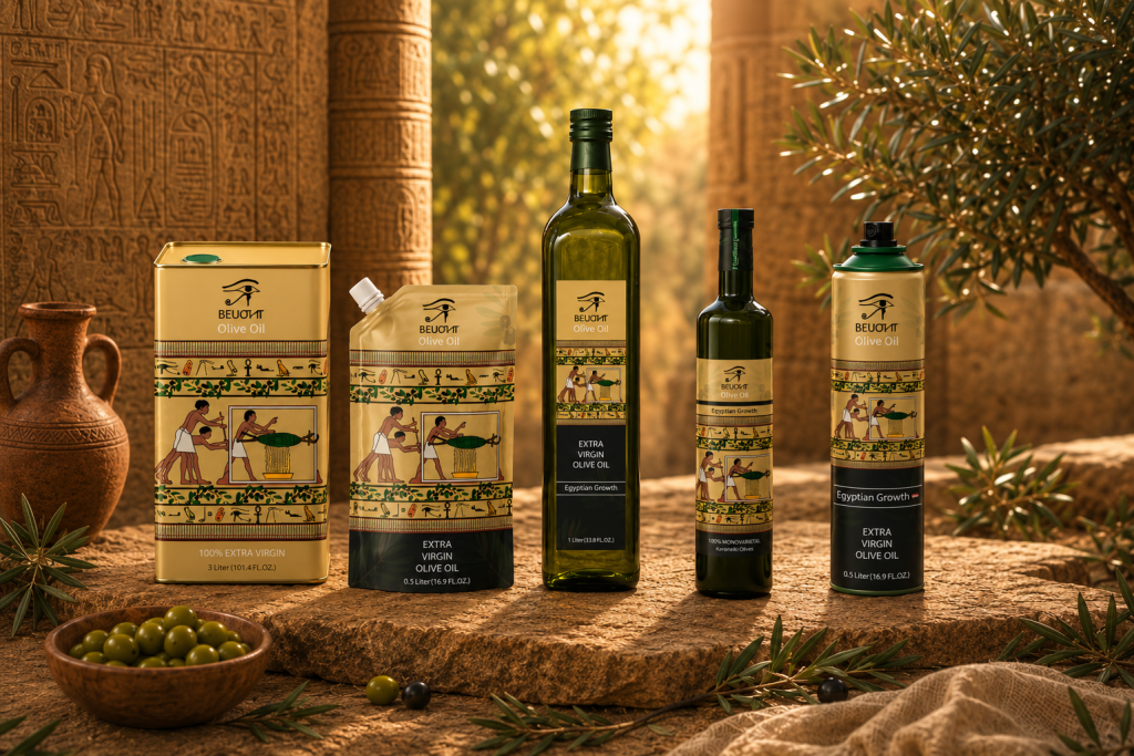 Beoutat Olive Oil Packaging