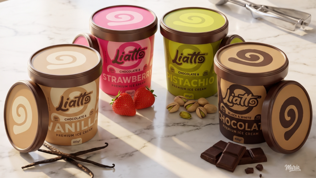 Liatto Premium Ice Cream – Swirling Flavors, Authentic Joy