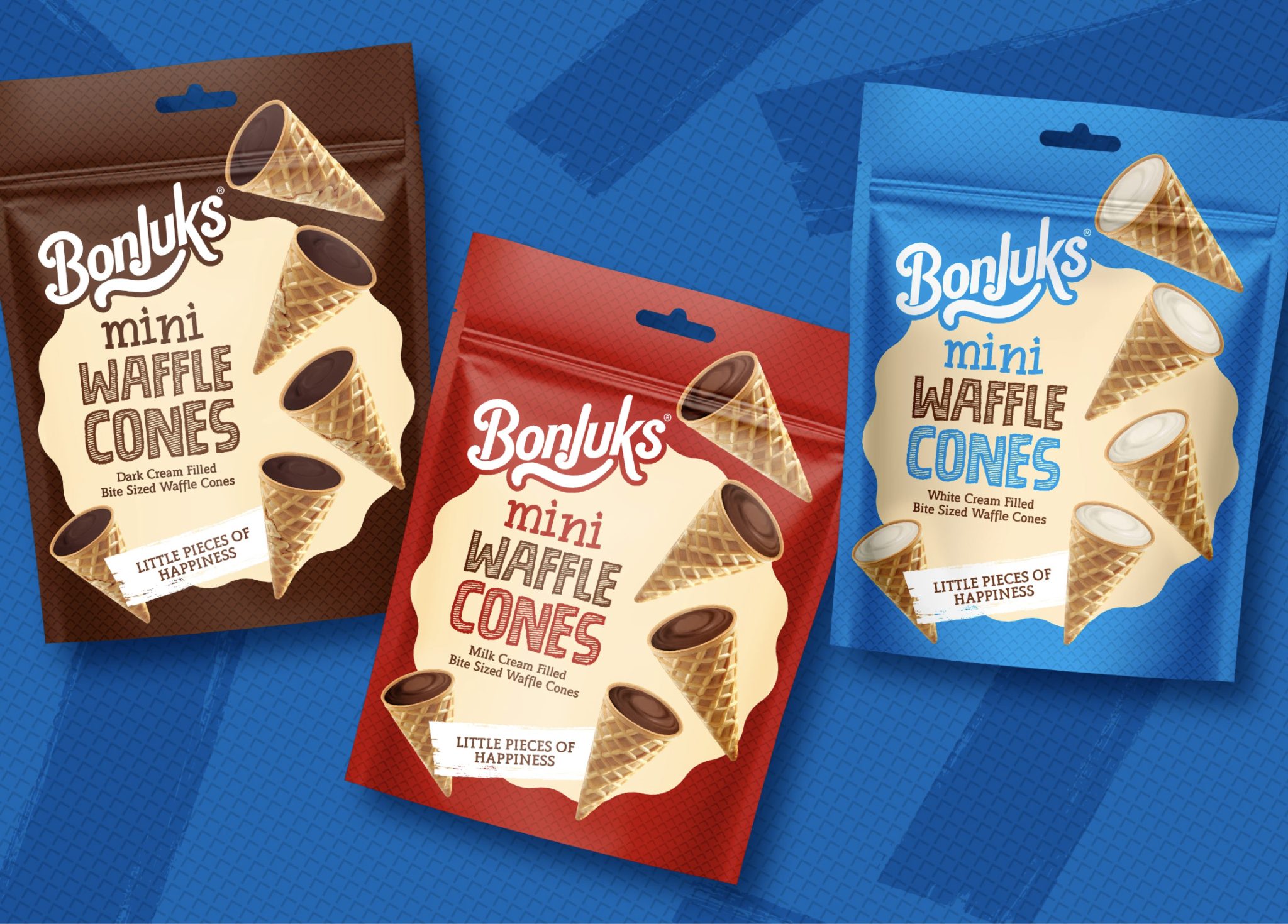 BonJuks Mini Waffle Cones