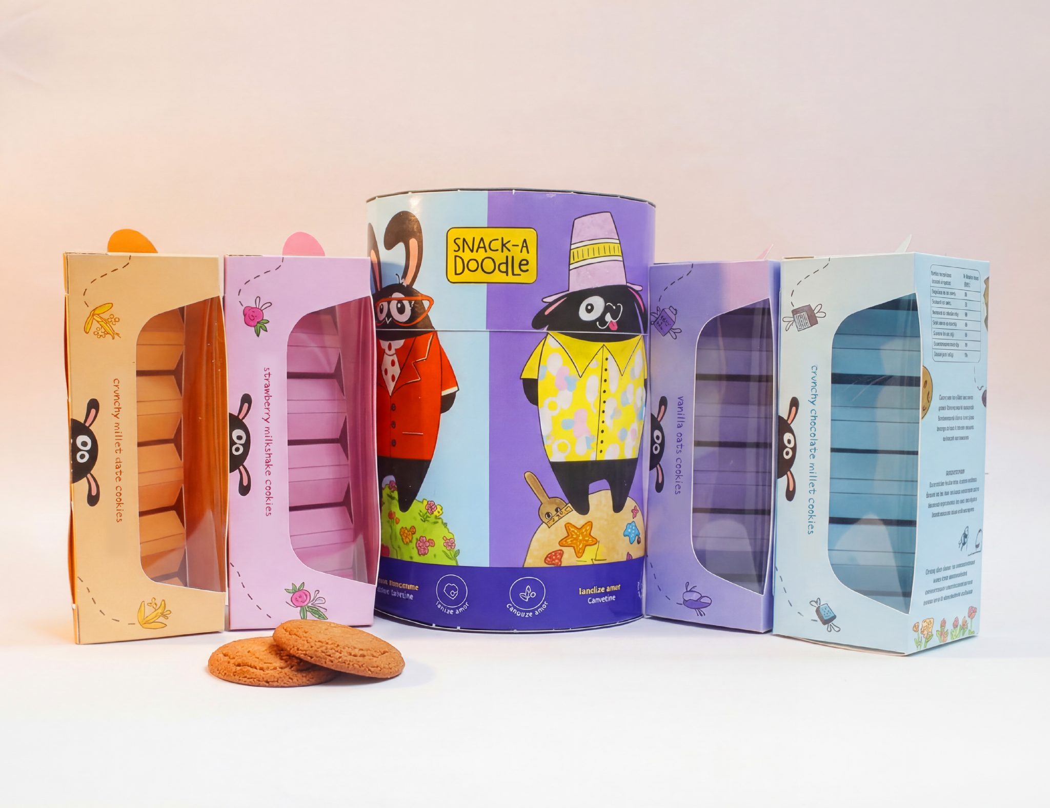 Snack-A-Doodle: A Kids Packaging System That Plays Back 