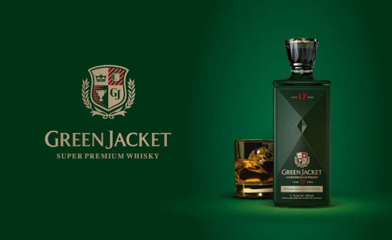 Green Jacket _ Bottle, BI, Label & Package Design