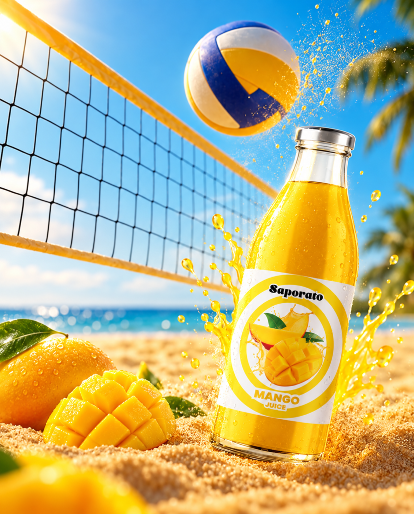 Fruit Juice Bottle Packaging Design
