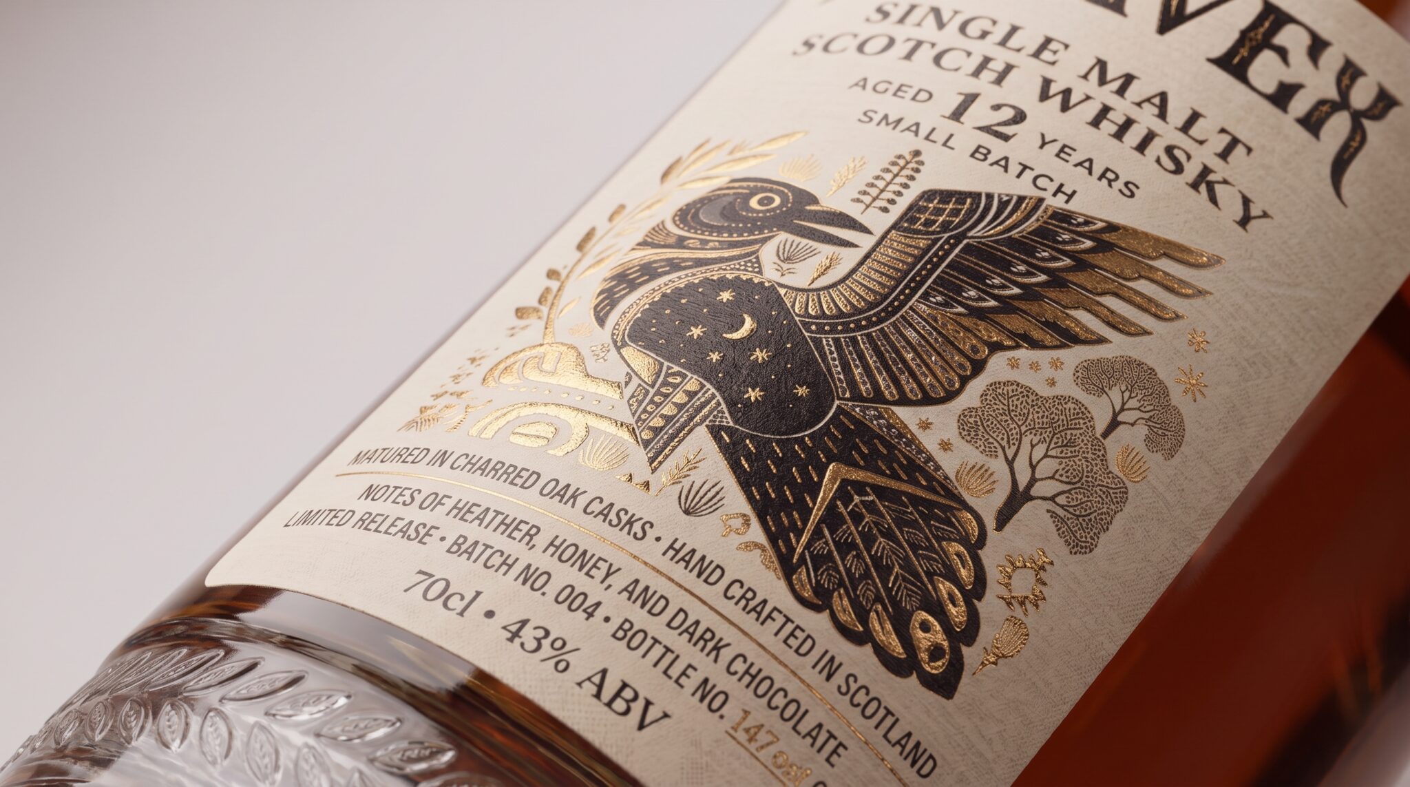 The Golden Bird — Scotch Whisky Packaging Design