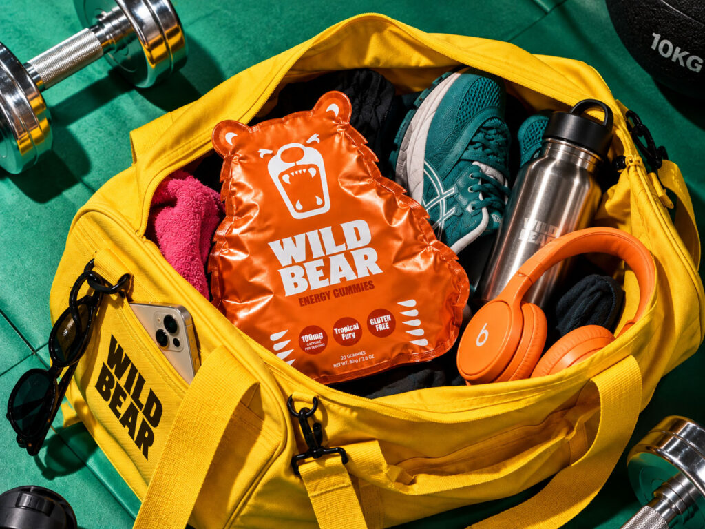 Wild Bear – Energy Gummies Packaging Concept