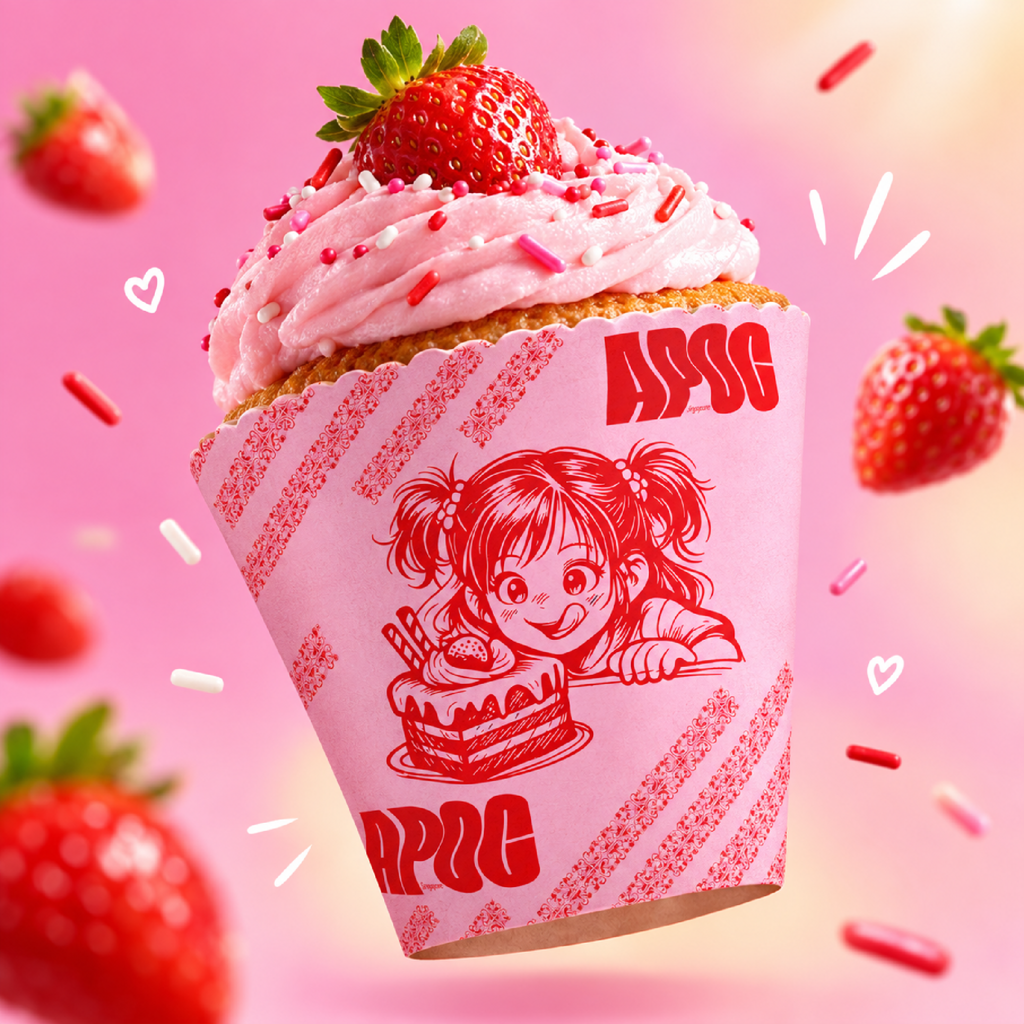 Cake Packaging & Brand Illustration
