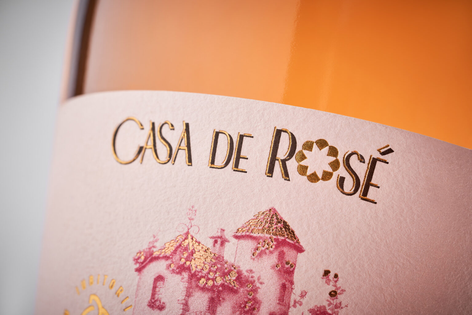Casa de Rose Wine Label Design by 43oz