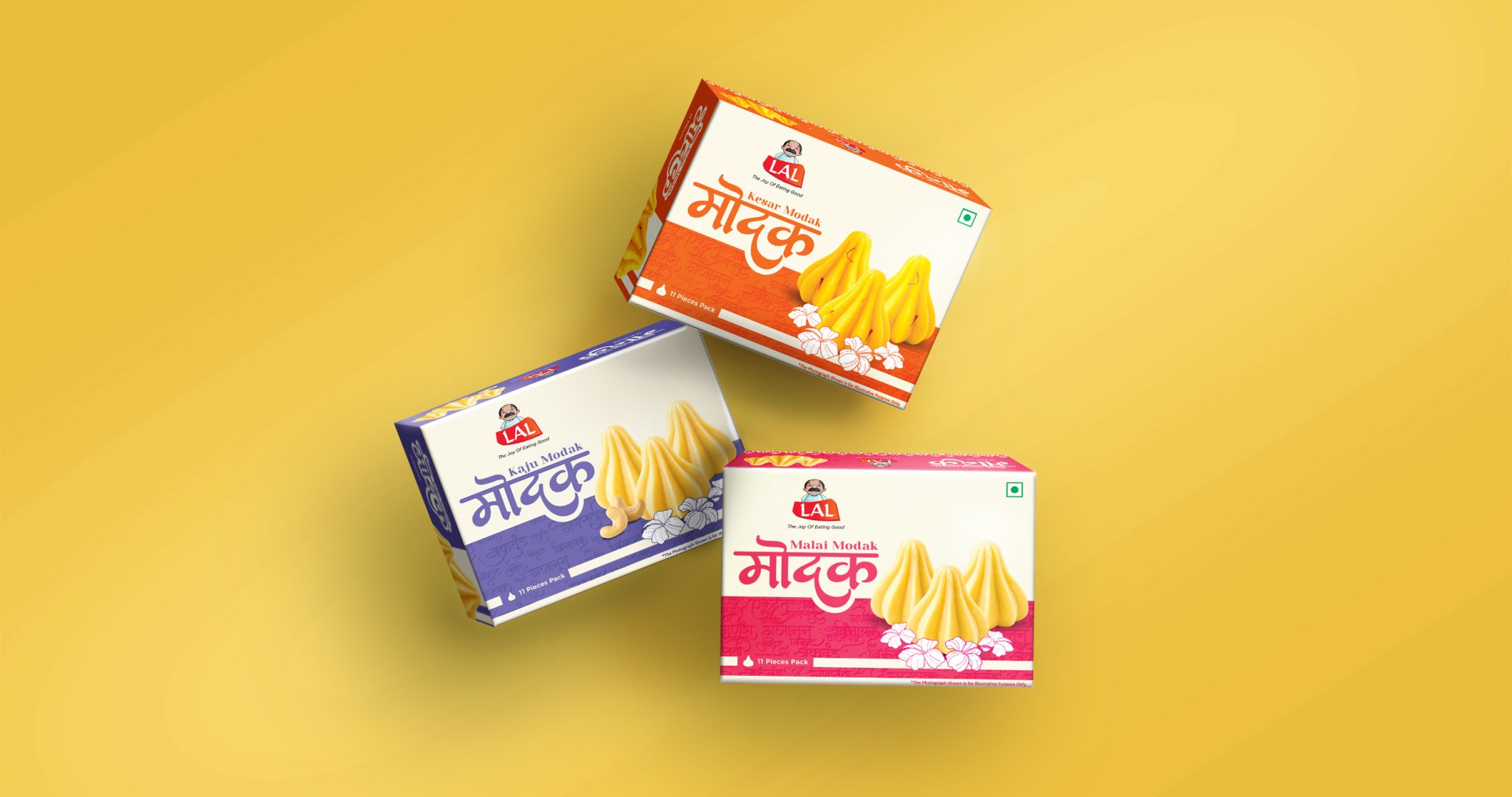 Modak – Packaging Design Indian Sweets (FMCG)