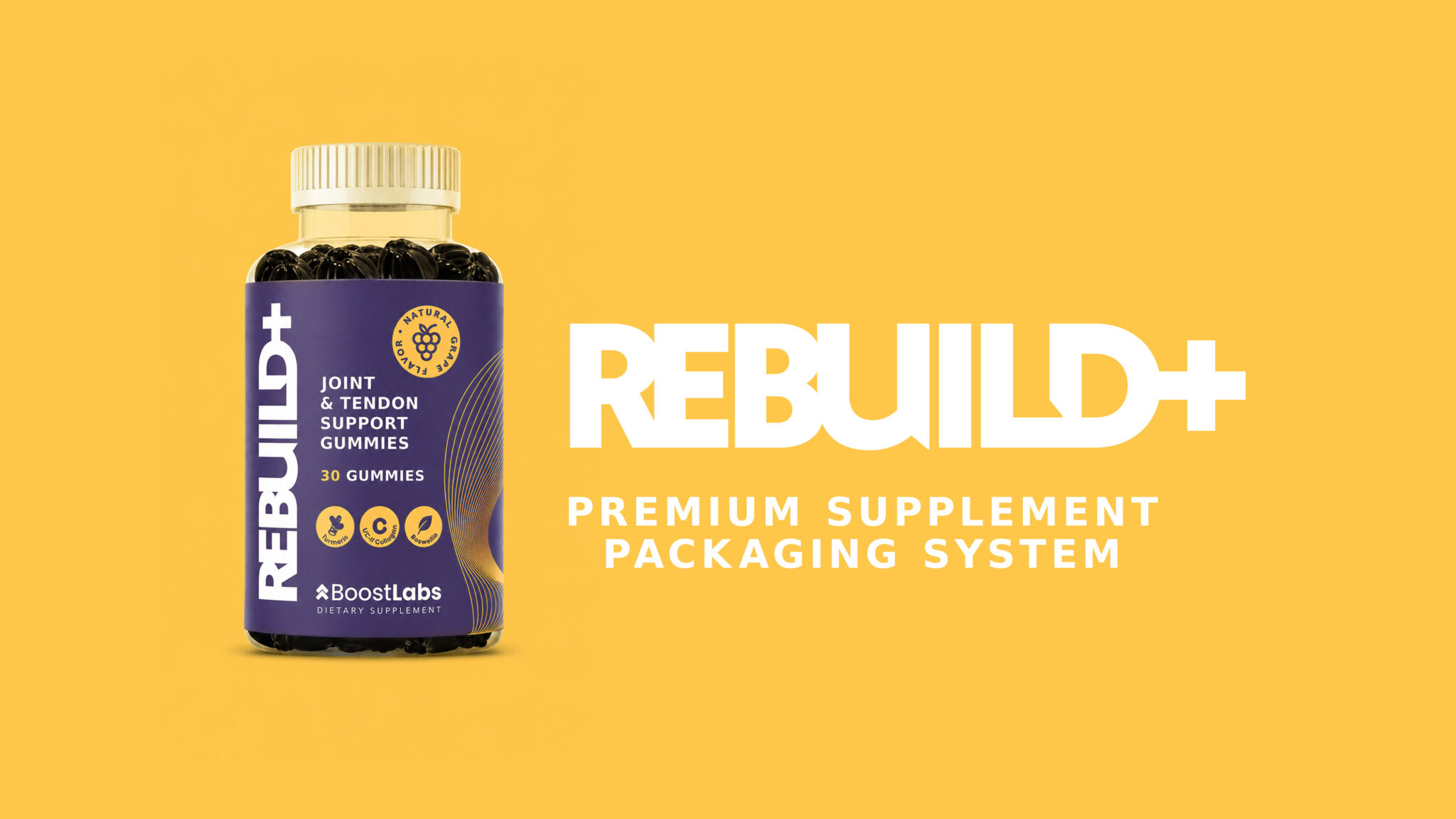 REBUILD+ | Premium Supplement Packaging System