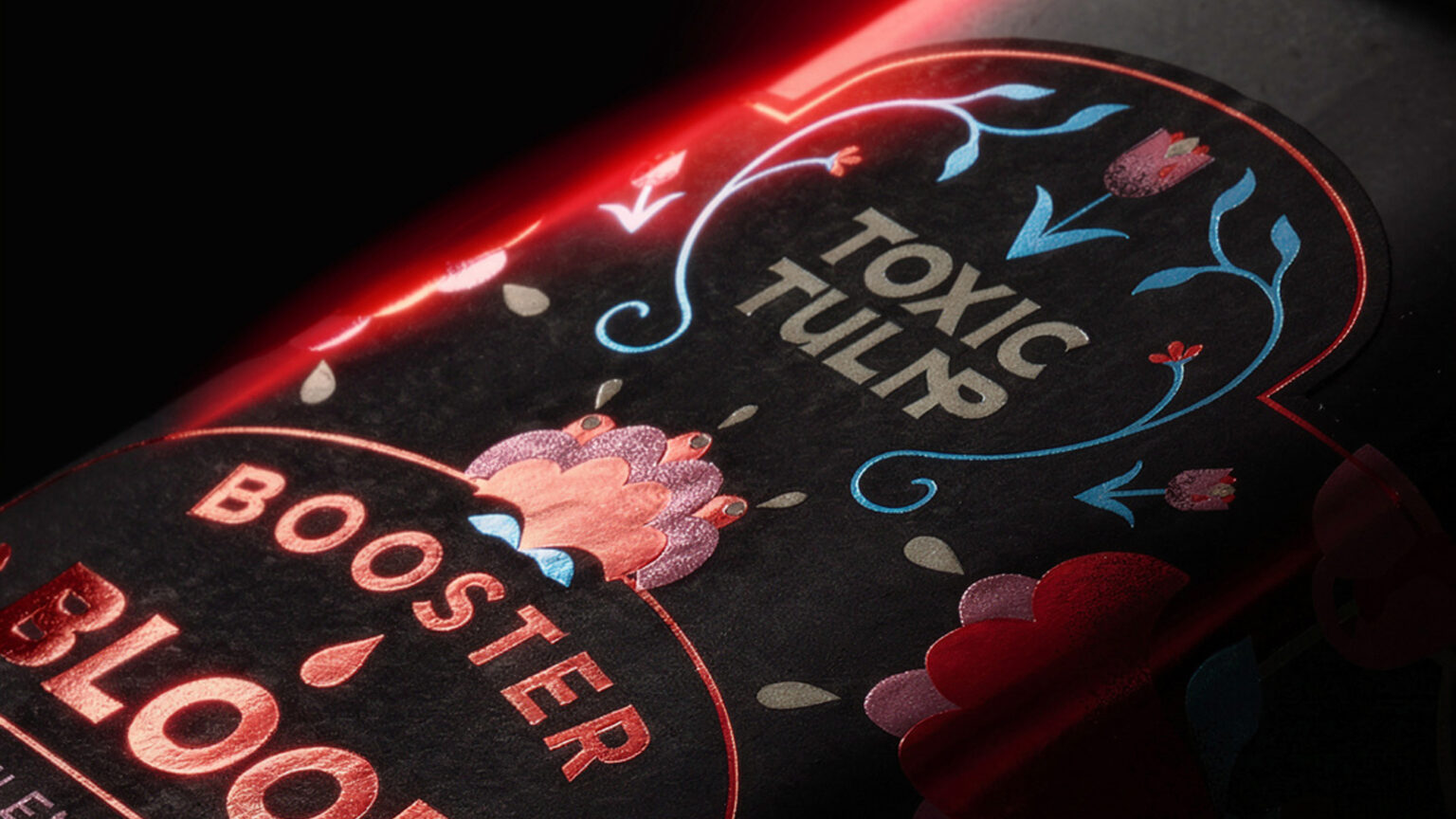 Toxic Tulip: a rebellious flower shop with its own line of blood
