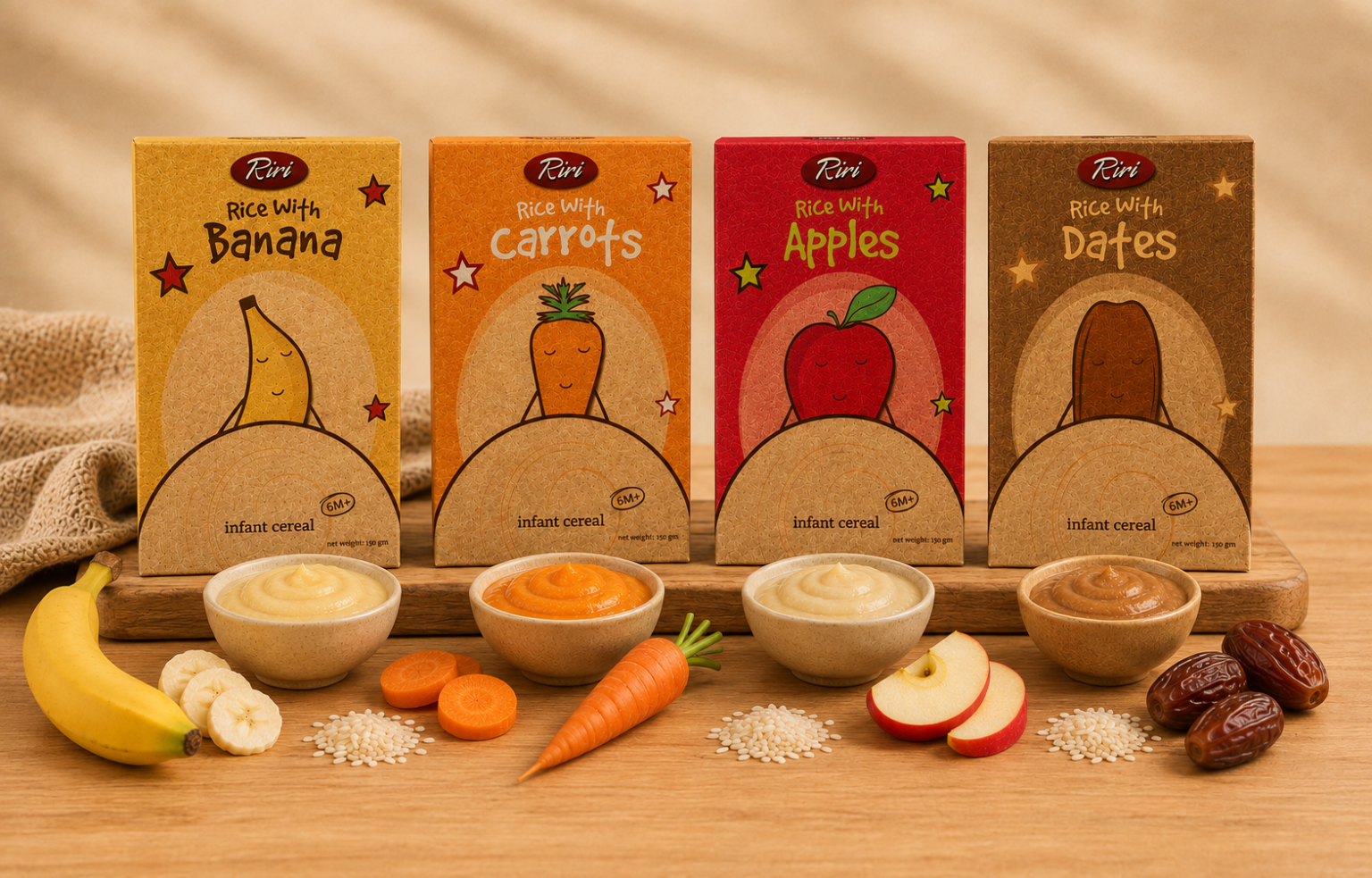 Riri Baby Food – Package Redesign