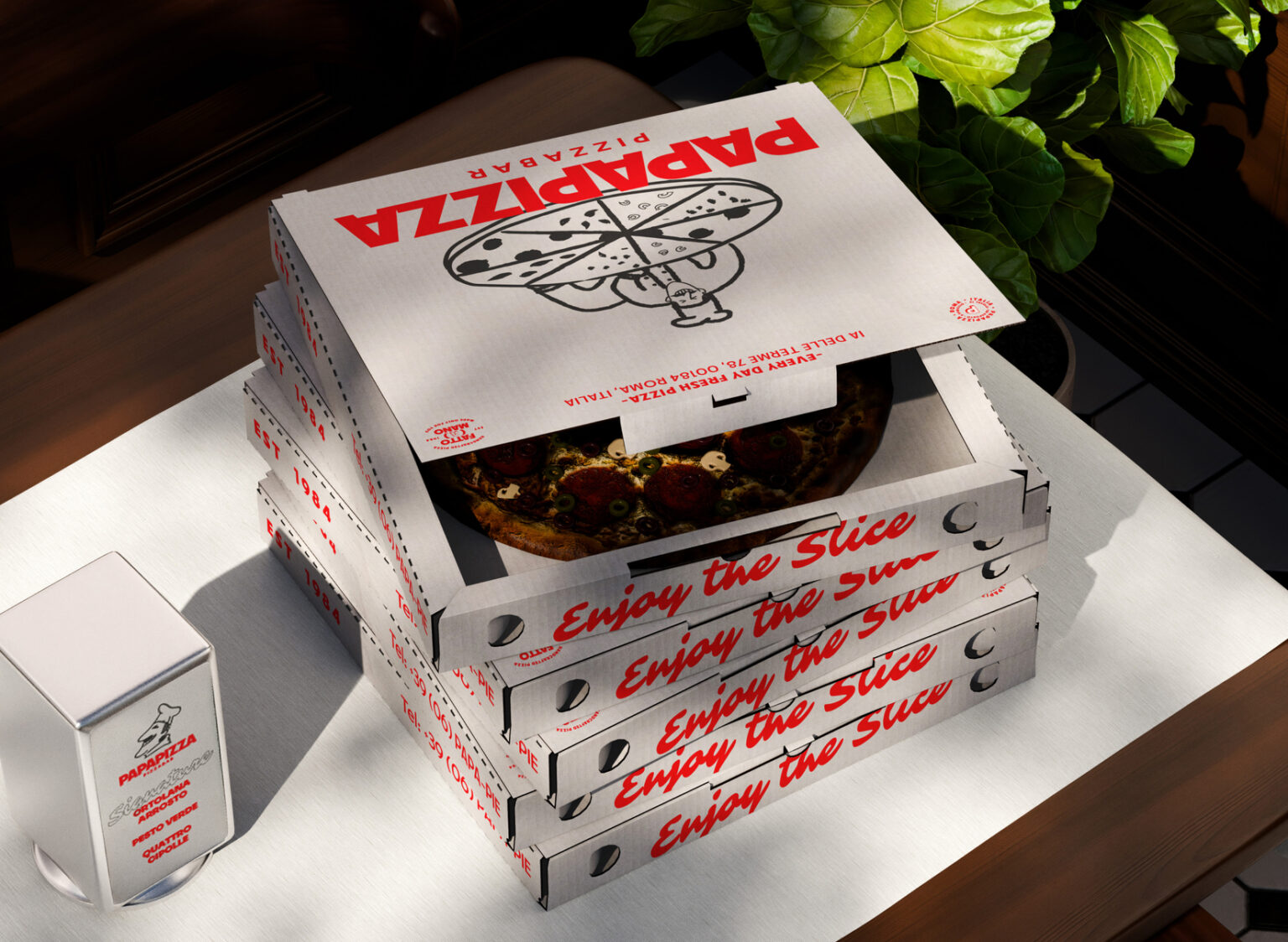 Papapizza – Pizza Restaurant & Packaging