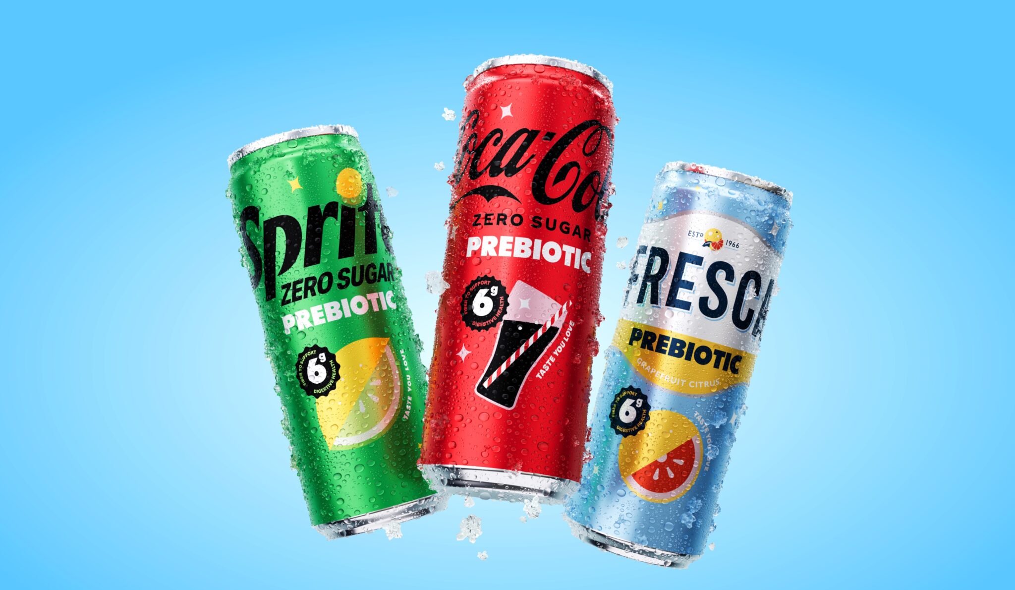 Coca-Cola Prebiotic Sodas