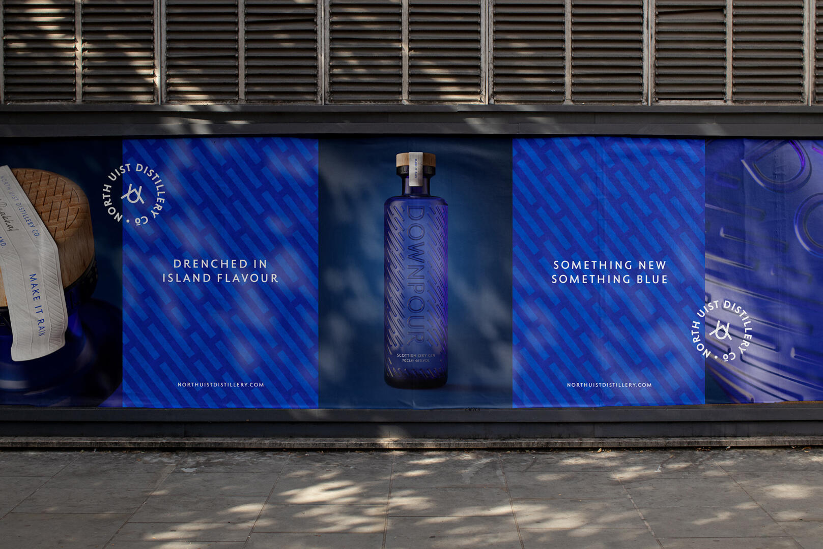 A Bold New Bottle for Downpour Gin – Packaging Of The World